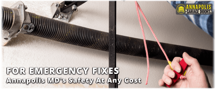 Broken Garage Door Spring Annapolis MD